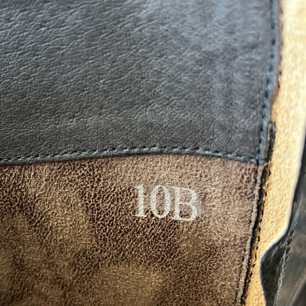 Ariat Manhattan Western 4LR Boots Leather Back Zip NWOB Women’s Size 10B - Picture 8 of 9